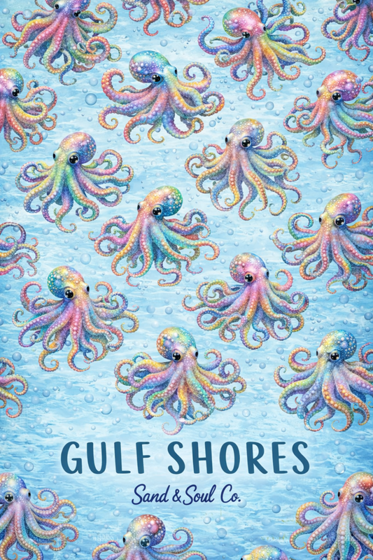 Gulf Shores Octopus Blanket